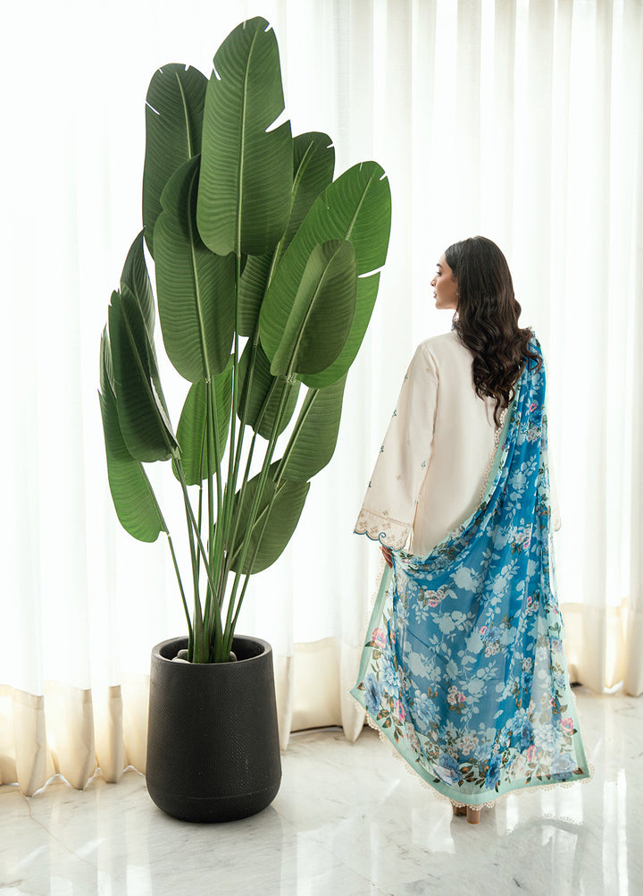 Virelle by Sahane Unstitched Embroidered Lawn 3 Piece Suit CG50004 Yvett - Casual Collection