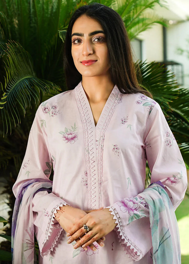 Ileen by naba bilal RTW Printed Lawn 3 Piece Suit IN26RPL Floreo - Casual Collection