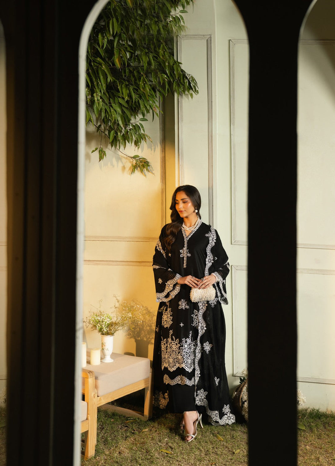 Pashmire Women RTW Embroidered Swiss Lawn 3 Piece Suit Gulshan - Festive Collection