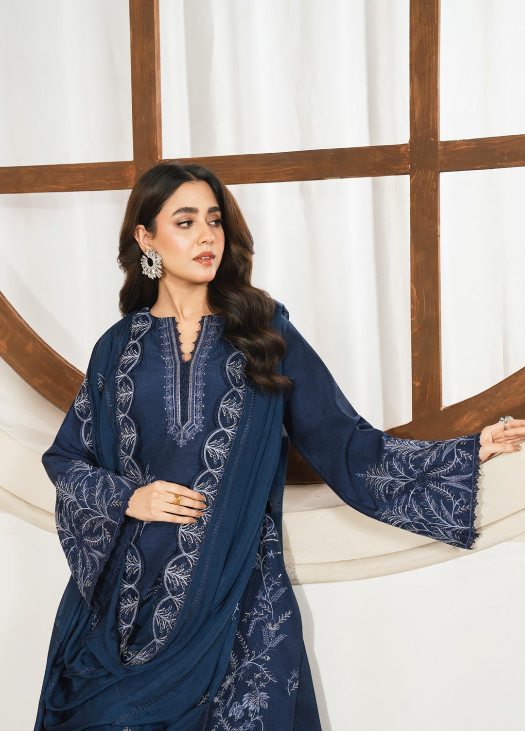 Pashmire Women RTW Embroidered Raw Silk 3 Piece Suit Fanaa - Casual Collection
