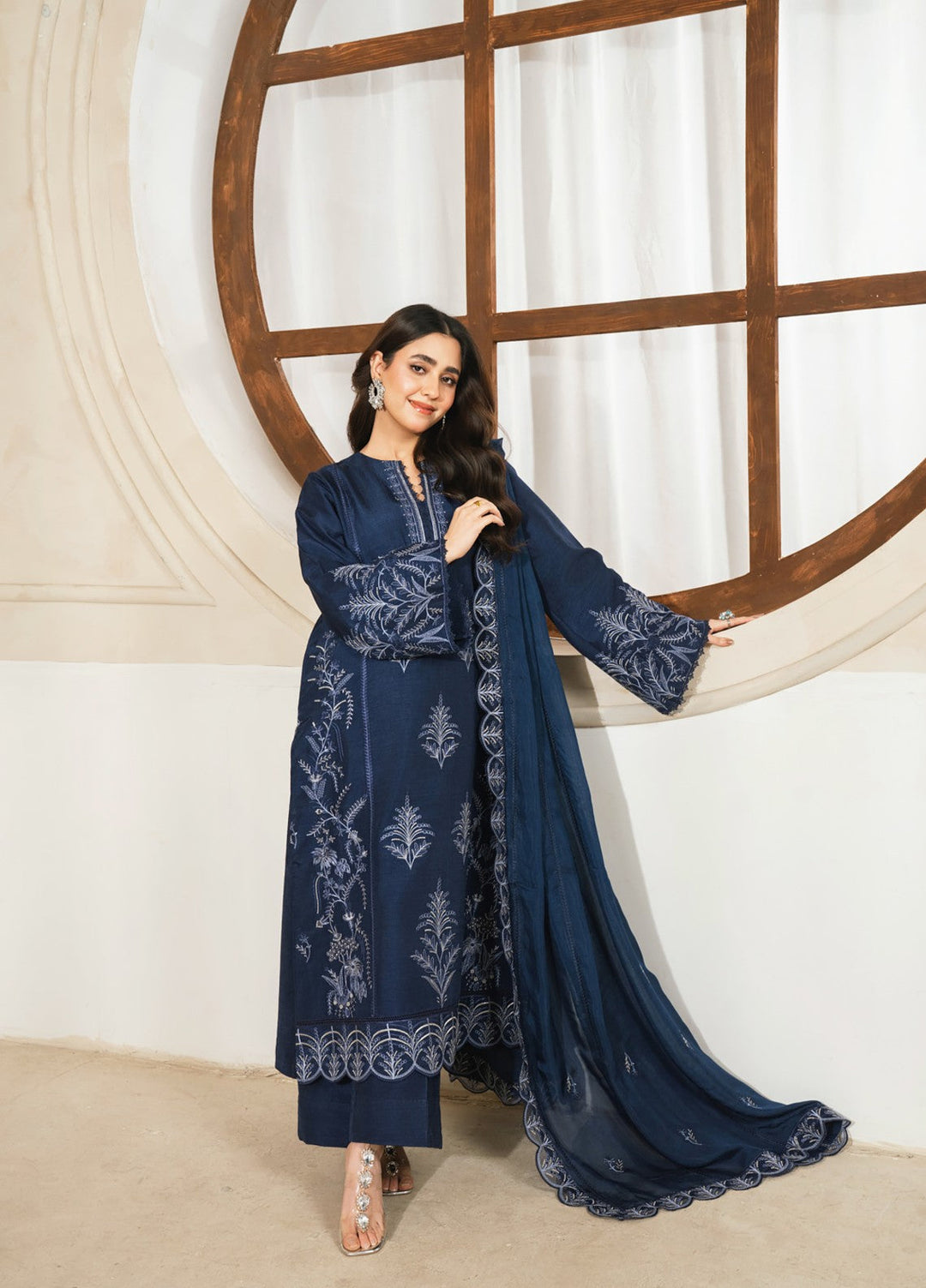 Pashmire Women RTW Embroidered Raw Silk 3 Piece Suit Fanaa - Casual Collection