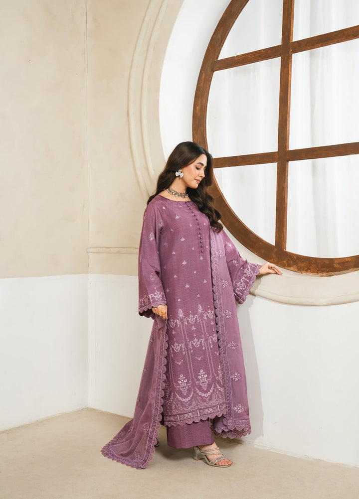 Pashmire Women RTW Embroidered Raw Silk 3 Piece Suit Zevar - Casual Collection