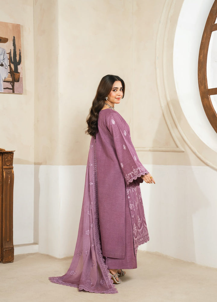 Pashmire Women RTW Embroidered Raw Silk 3 Piece Suit Zevar - Casual Collection