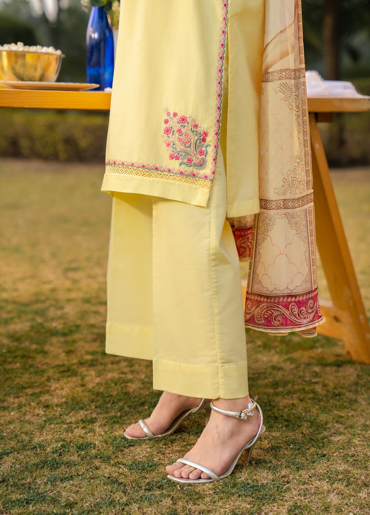 Pashmire Women RTW Embroidered Swiss Lawn 3 Piece Suit Mehrun - Festive Collection