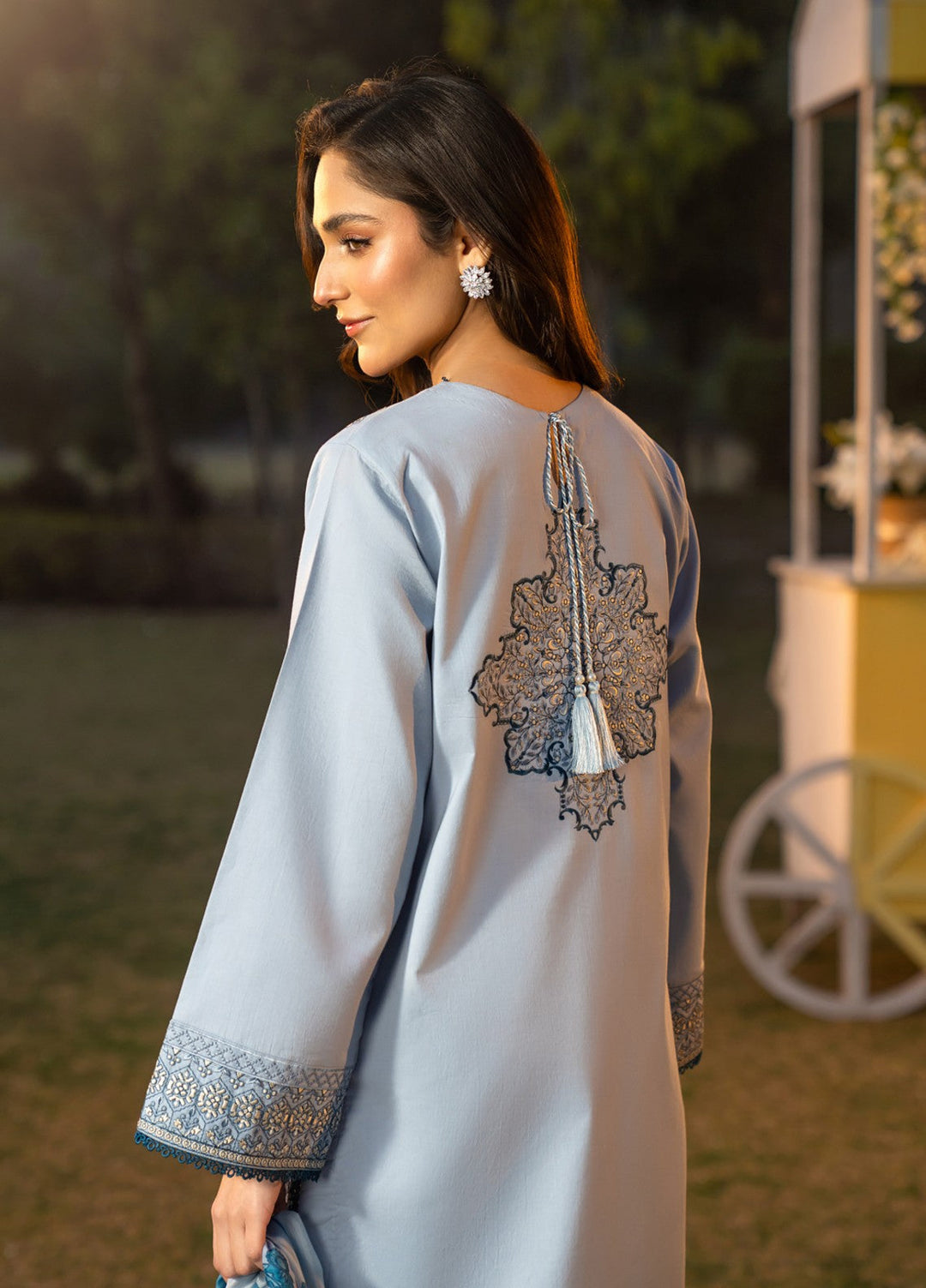 Pashmire Women RTW Embroidered Swiss Lawn 3 Piece Suit Zarmina - Festive Collection