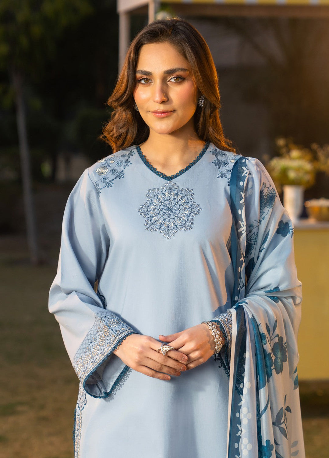 Pashmire Women RTW Embroidered Swiss Lawn 3 Piece Suit Zarmina - Festive Collection