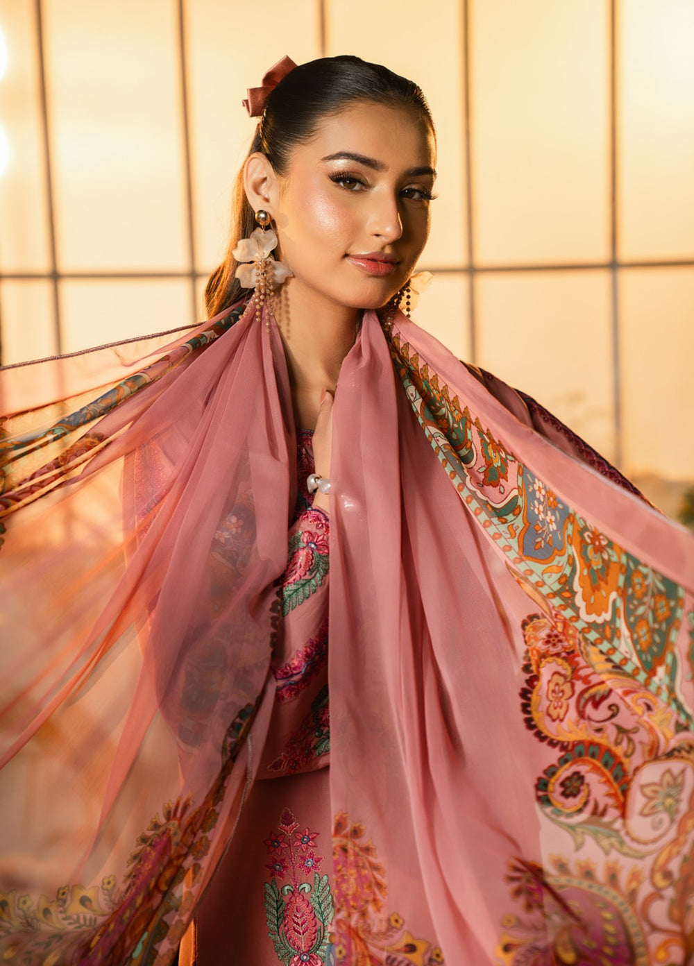 Pashmire Women RTW Embroidered Lawn 3 Piece Suit Subha - Casual Collection