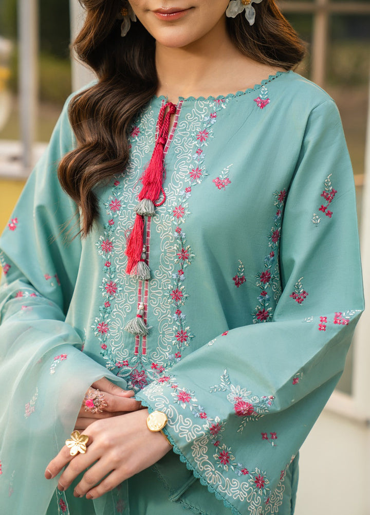 Pashmire Women RTW Embroidered Raw Silk 3 Piece Suit Gulnar - Festive Collection