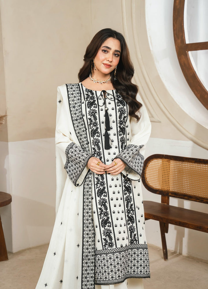 Pashmire Women RTW Embroidered Raw Silk 3 Piece Suit Khwaab - Casual Collection