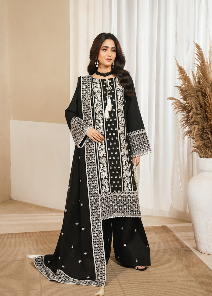 Pashmire Women RTW Embroidered Raw Silk 3 Piece Suit Jalwa - Casual Collection