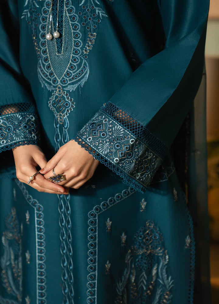 Pashmire Women RTW Embroidered Swiss Lawn 3 Piece Suit Nazaakat - Festive Collection