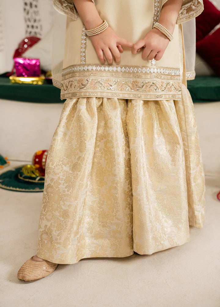 Mini Mefil by Pashmire RTW Embroidered Silk 3 Piece Suit Bakht Festive Collection