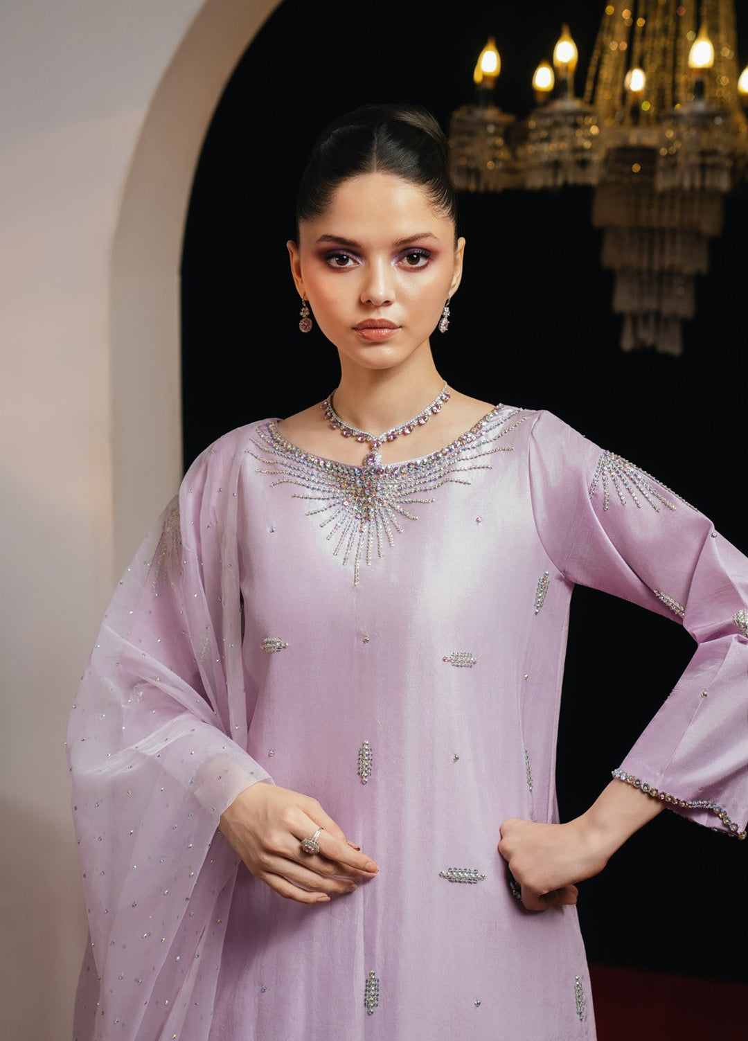 Jahanara by Pashmire Women RTW Embroidered Silk 3 Piece Suit Afsana Wedding Collection