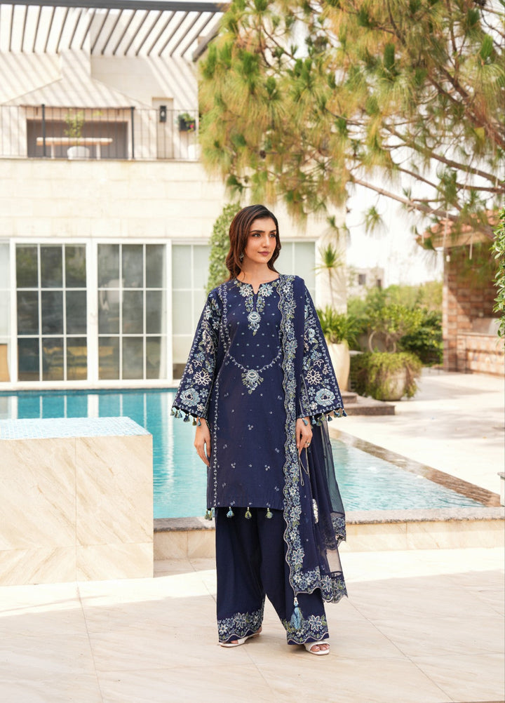Mehrang by Pashmire RTW Embroidered Cotton Lawn 3 Piece Suit Mehzaan Casual Collection