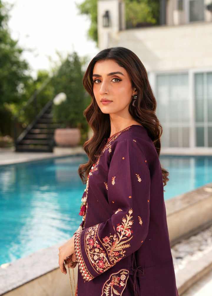 Mehrang by Pashmire RTW Embroidered Lawn Cotton 3 Piece Suit Rishal Casual Collection