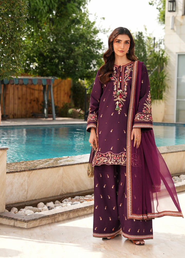 Mehrang by Pashmire RTW Embroidered Lawn Cotton 3 Piece Suit Rishal Casual Collection
