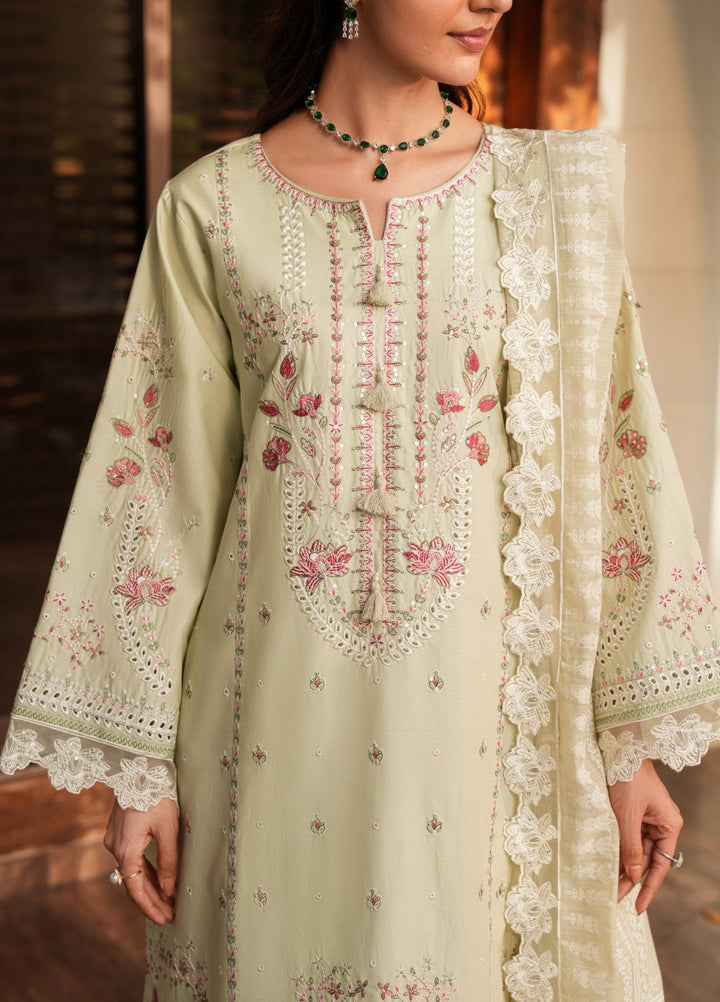 Mehrang by Pashmire RTW Embroidered Lawn Cotton 3 Piece Suit Arezal Casual Collection