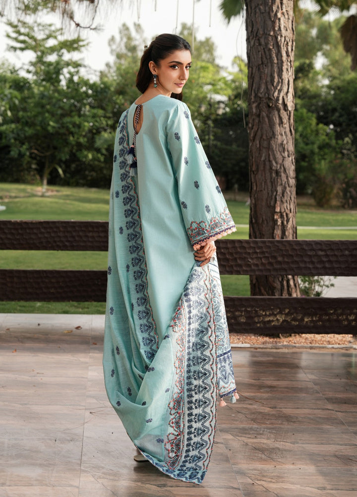 Mehrang by Pashmire RTW Embroidered Lawn Cotton 3 Piece Suit Zaryal Casual Collection