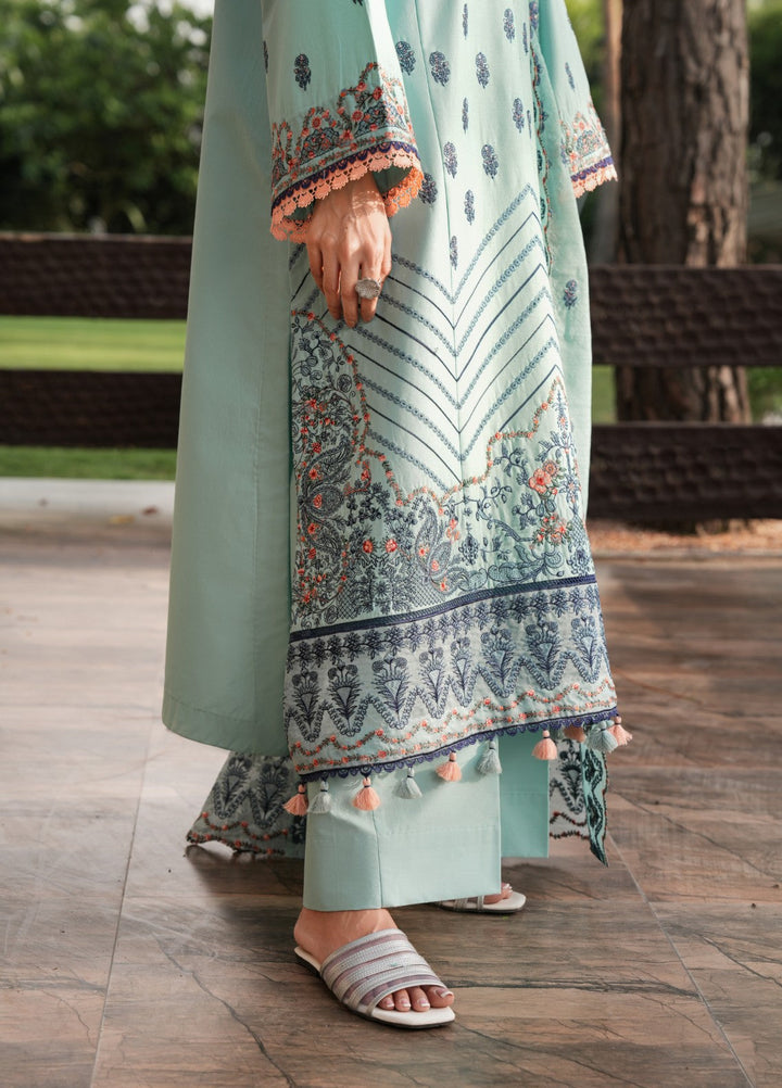 Mehrang by Pashmire RTW Embroidered Lawn Cotton 3 Piece Suit Zaryal Casual Collection