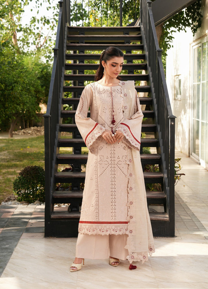 Mehrang by Pashmire RTW Embroidered Cotton Lawn 3 Piece Suit Serelle Casual Collection