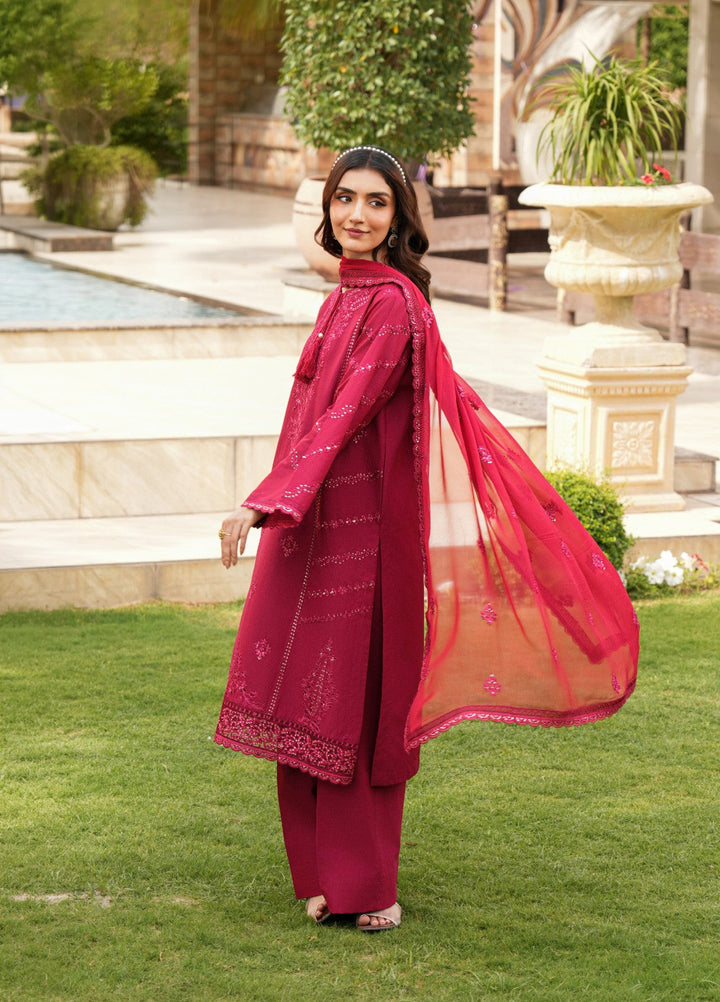 Mehrang by Pashmire RTW Embroidered Lawn Cotton 3 Piece Suit Shazmeen Casual Collection
