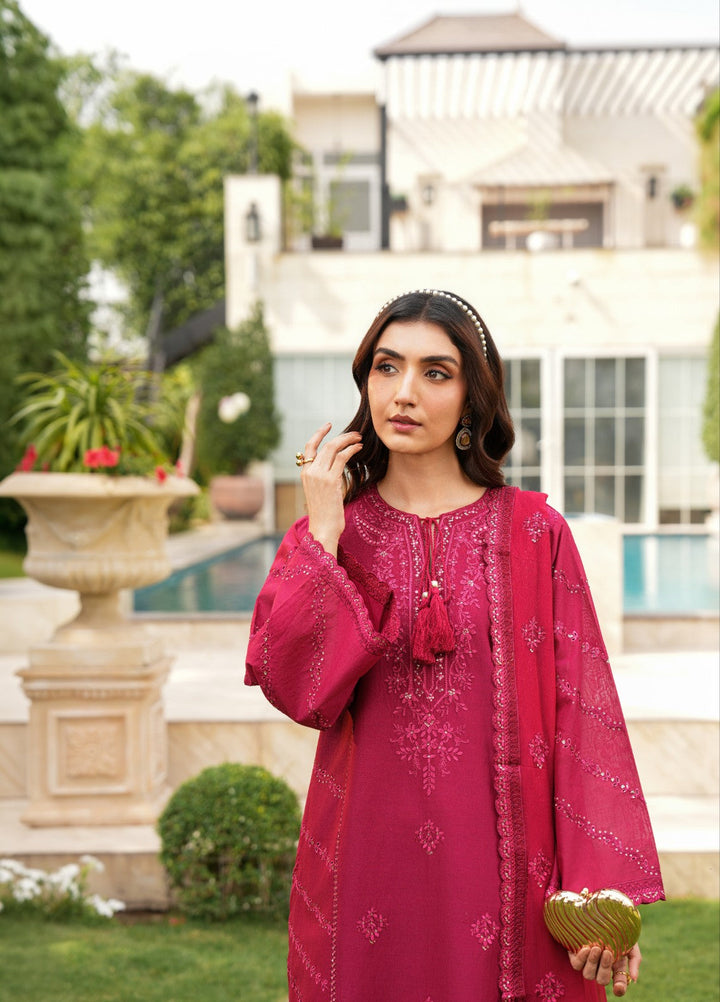 Mehrang by Pashmire RTW Embroidered Lawn Cotton 3 Piece Suit Shazmeen Casual Collection