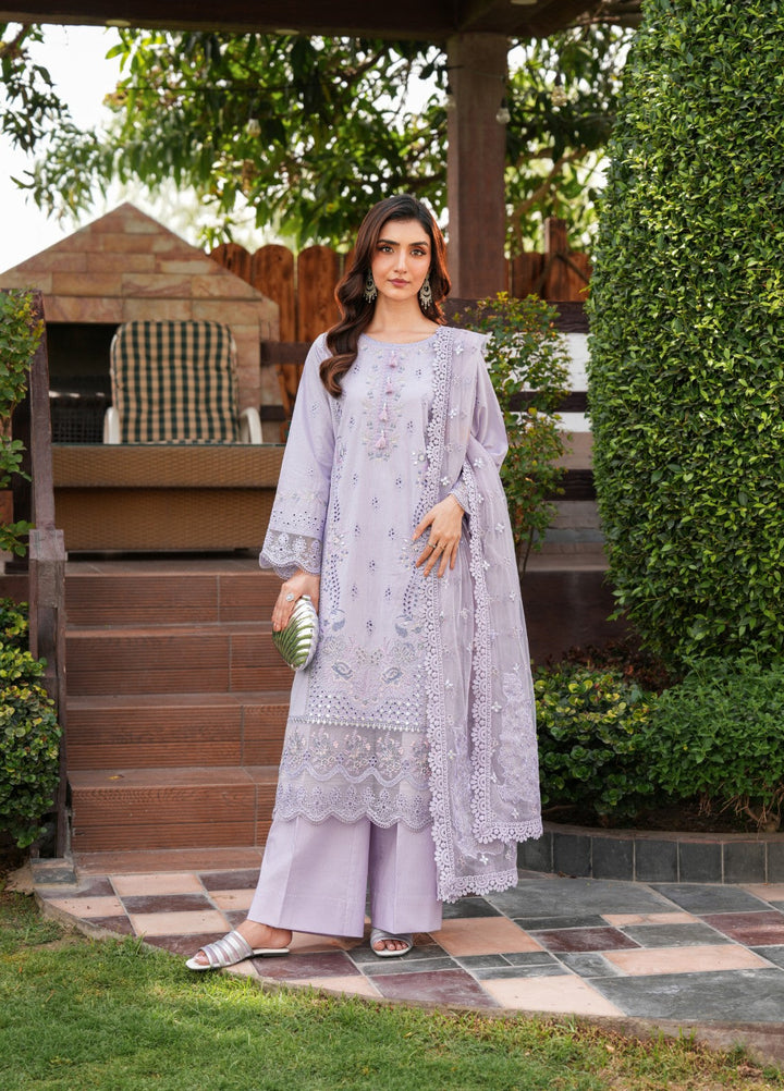 Mehrang by Pashmire RTW Embroidered Lawn Cotton 3 Piece Suit Velaor Casual Collection