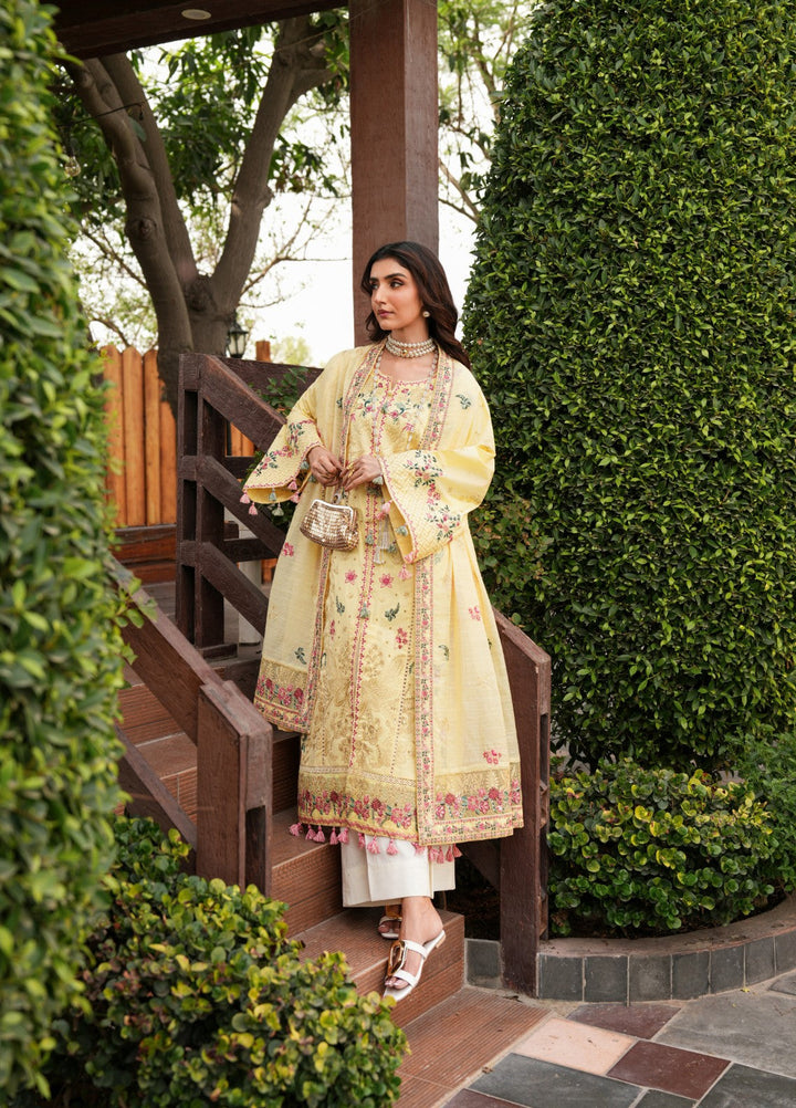 Mehrang by Pashmire RTW Embroidered Lawn Cotton 3 Piece Suit Mehrin Casual Collection