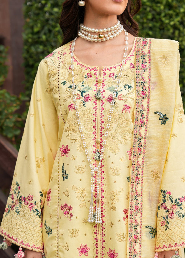 Mehrang by Pashmire RTW Embroidered Lawn Cotton 3 Piece Suit Mehrin Casual Collection