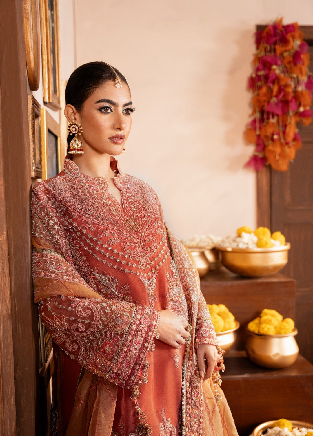 Push Pawan by Zarizaa Unstitched Embroidered Organza 3 Piece Suit TARANNUM Wedding Collection
