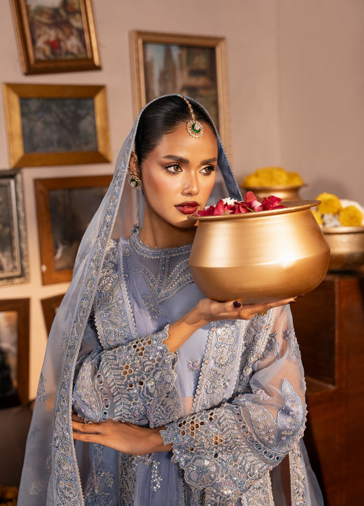 Push Pawan by Zarizaa Unstitched Embroidered Organza 3 Piece Suit ROOHI Wedding Collection