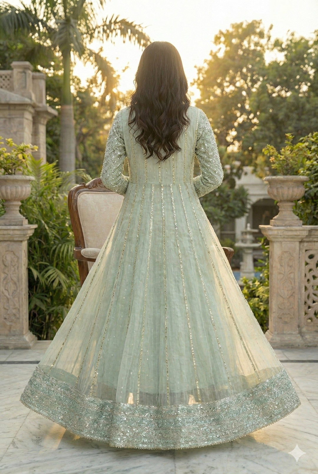 Princess by HEM Women RTW Embroidered Chiffon 3 Piece Suit Kashish Festive Collection