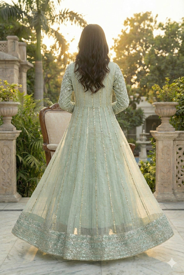 Princess by HEM Women RTW Embroidered Chiffon 3 Piece Suit Kashish Festive Collection