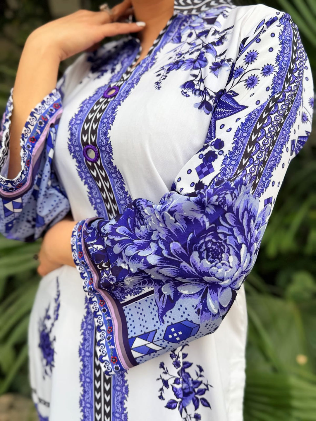 Syra's Atelier RTW Printed Swiss Lawn 2 Piece Suit Vania Casual Collection