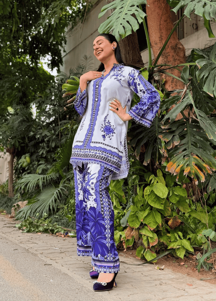 Syra's Atelier RTW Printed Swiss Lawn 2 Piece Suit Vania Casual Collection