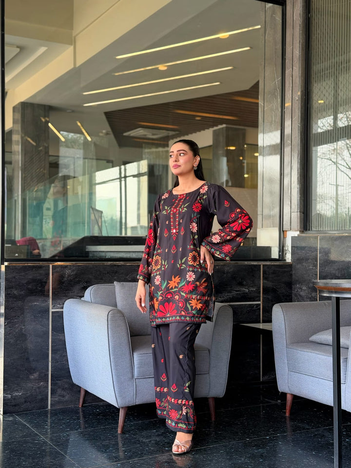 Syra's Atelier RTW Printed Swiss Lawn 2 Piece Suit Kayaa Casual Collection
