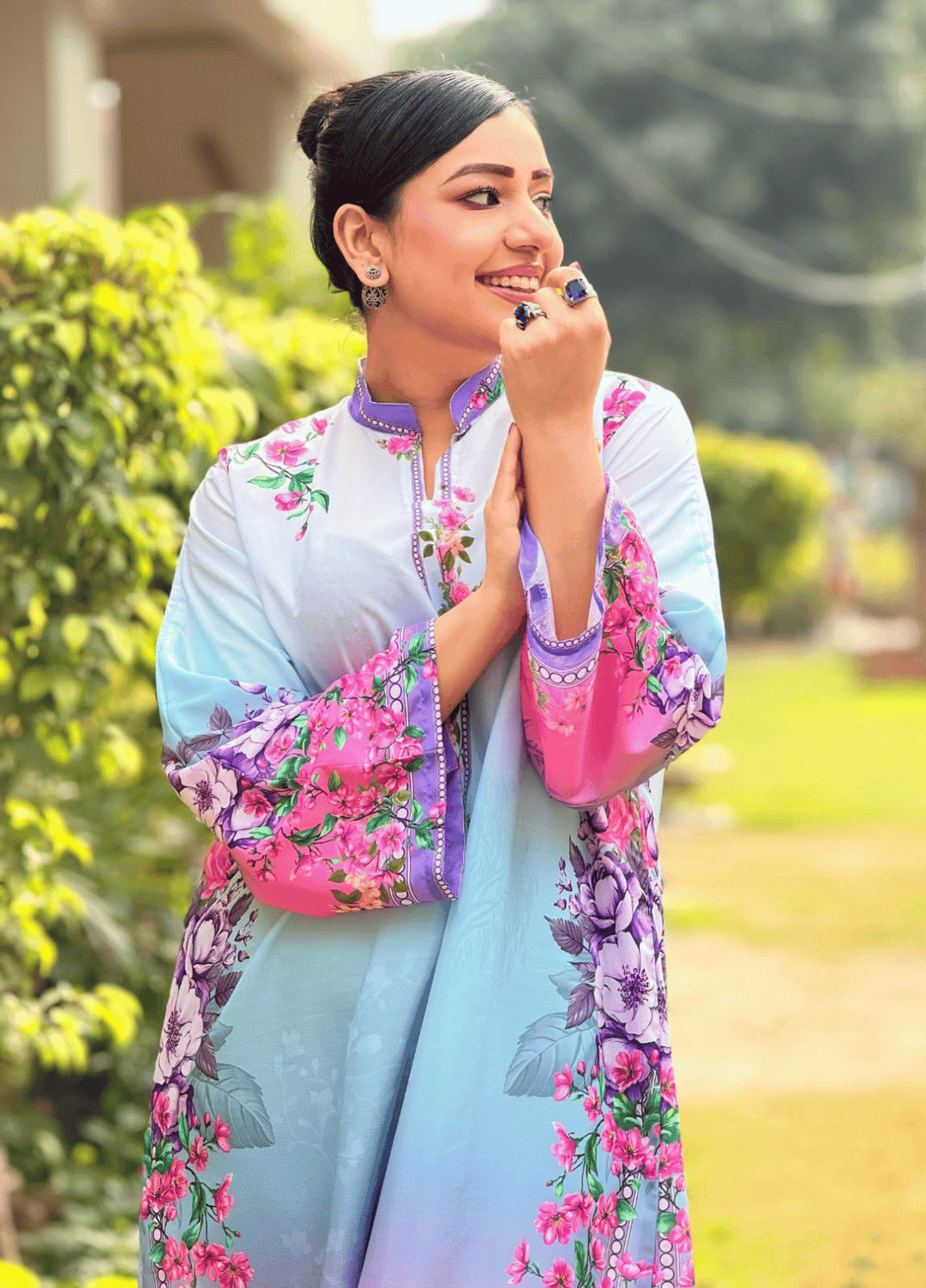 Syra's Atelier RTW Printed Grip 1 Piece Suit SERENA Kaftan Casual Collection