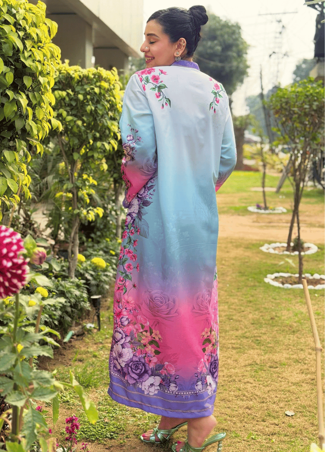 Syra's Atelier RTW Printed Grip 1 Piece Suit SERENA Kaftan Casual Collection