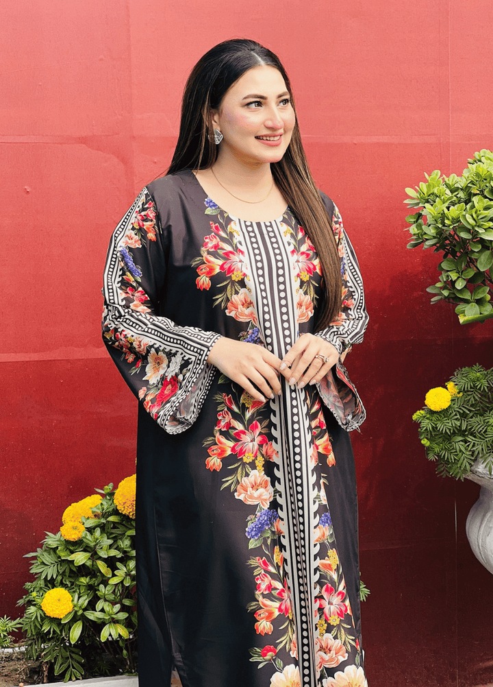 Syra's Atelier RTW Printed Grip 2 Piece Suit NERA Kaftan Casual Collection
