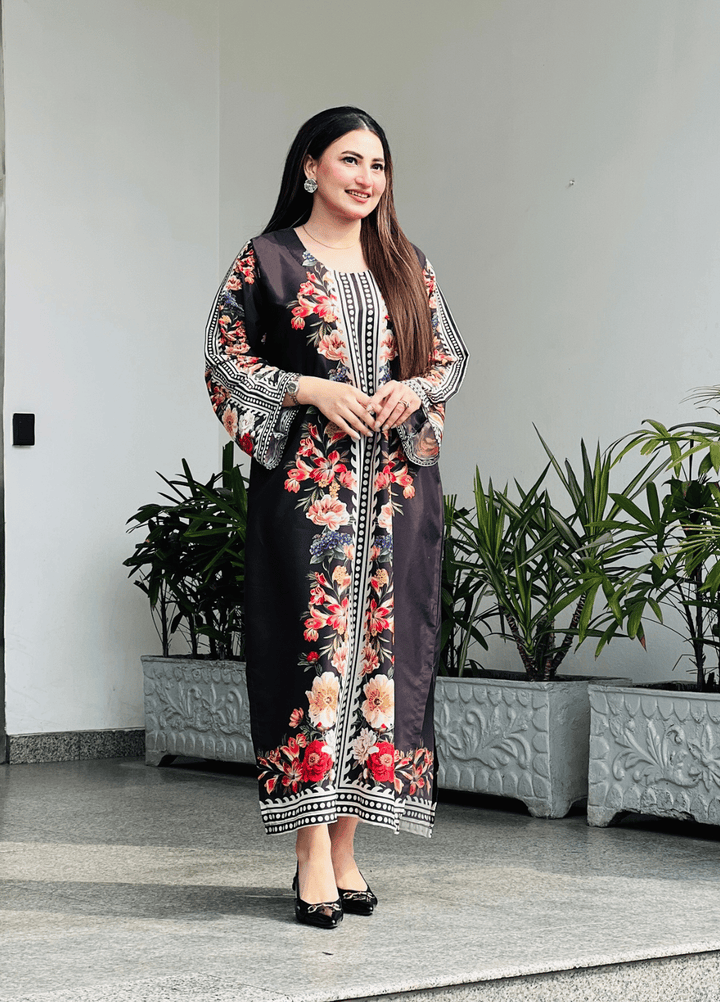 Syra's Atelier RTW Printed Grip 2 Piece Suit NERA Kaftan Casual Collection