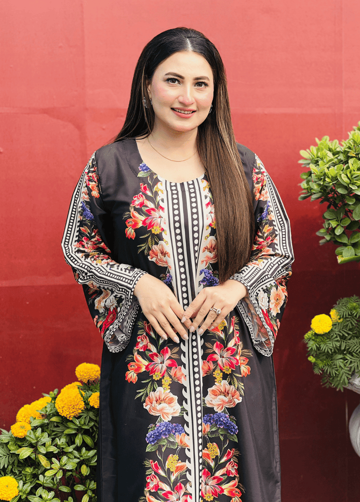 Syra's Atelier RTW Printed Grip 2 Piece Suit NERA Kaftan Casual Collection