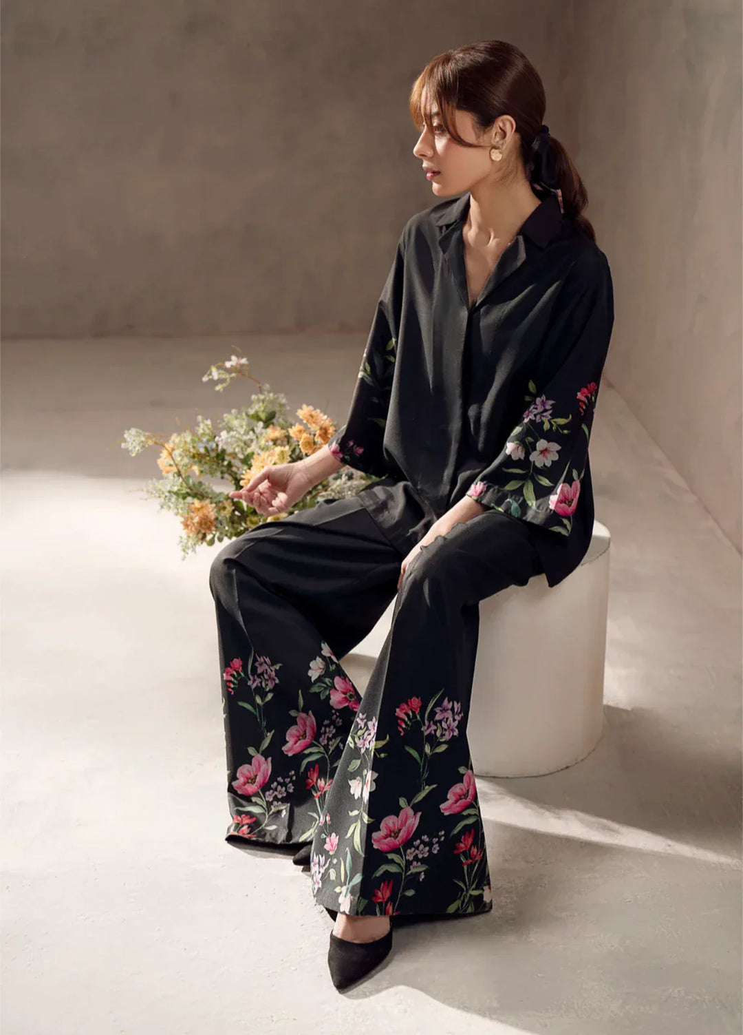 Ember Rose by Jahaan RTW Printed Lawn Silk 2 Piece Suit Eliora Casual Collection