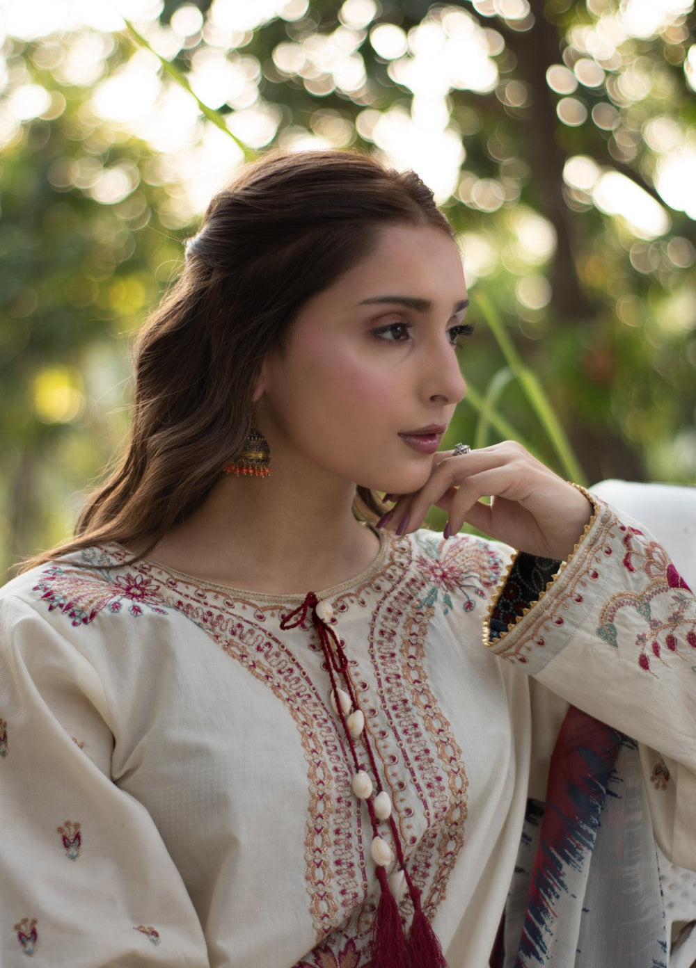 Syra's Atelier Women RTW Embroidered Lawn 3 Piece Suit Roya Farshi Festive Collection
