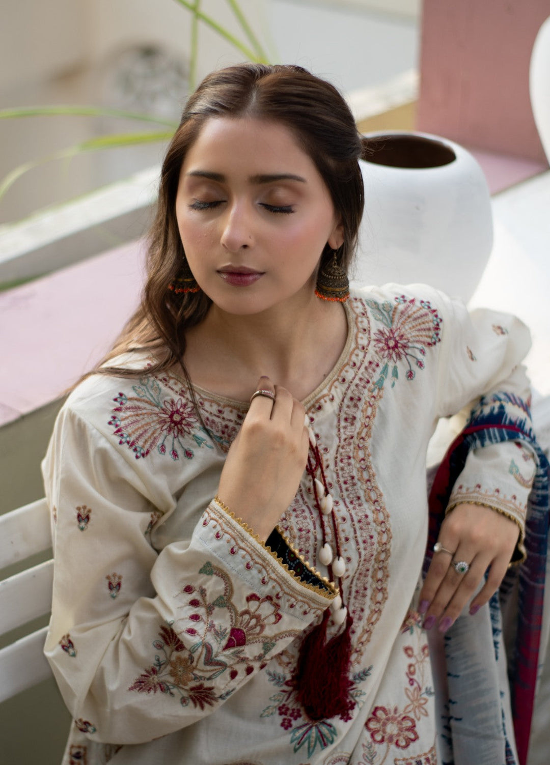 Syra's Atelier Women RTW Embroidered Lawn 3 Piece Suit Roya Farshi Festive Collection