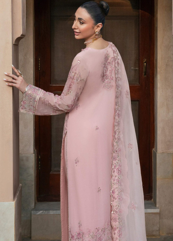 Rusukh by Sahane Unstitched Embroidered Chiffon 3 Piece Suit ALEIHA Festive Collection