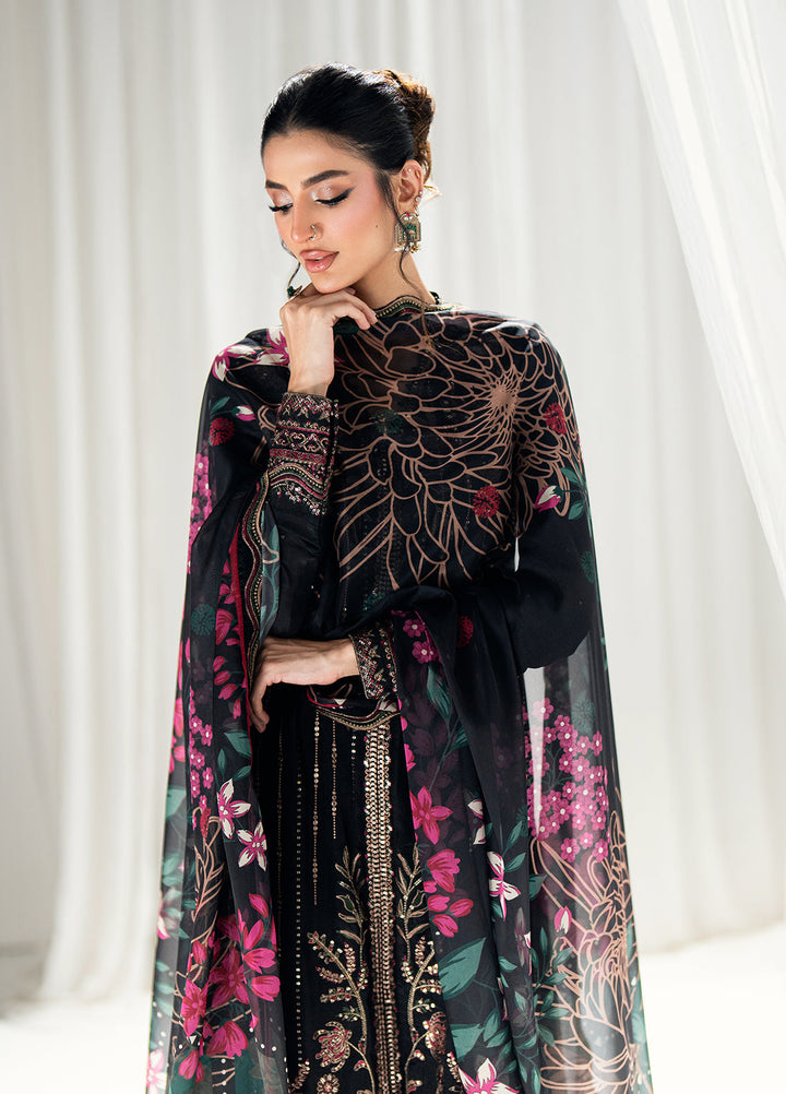 Efsun by Sahane Women RTW Embroidered Raw Silk 3 Piece Suit FP8803 Efsun Festive Collection