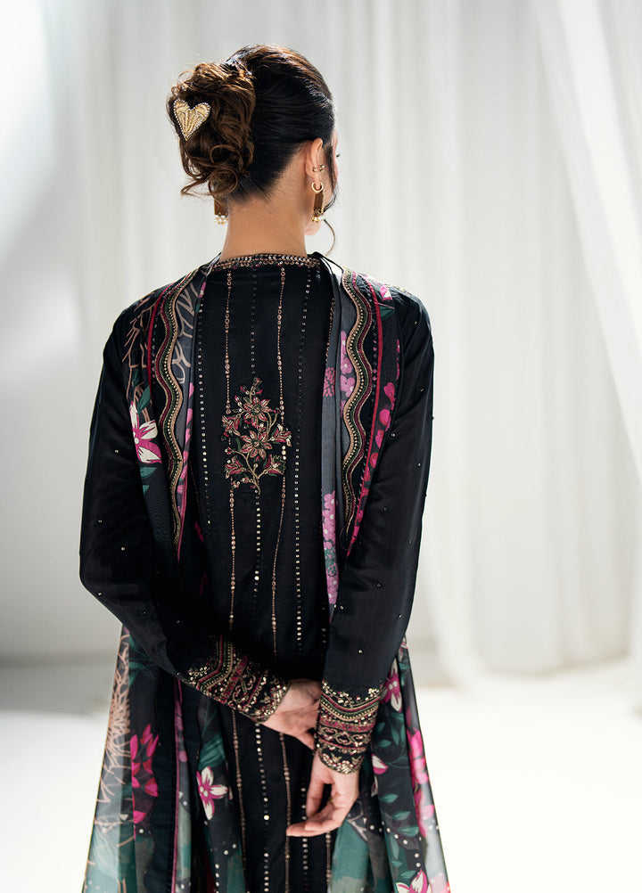 Efsun by Sahane Women RTW Embroidered Raw Silk 3 Piece Suit FP8803 Efsun Festive Collection