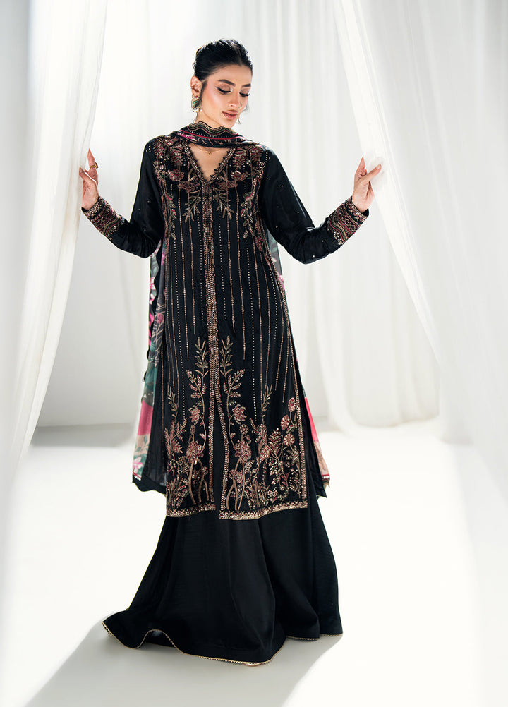 Efsun by Sahane Women RTW Embroidered Raw Silk 3 Piece Suit FP8803 Efsun Festive Collection