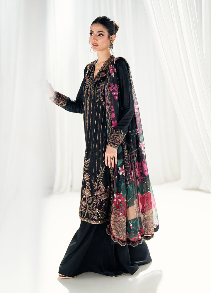 Efsun by Sahane Women RTW Embroidered Raw Silk 3 Piece Suit FP8803 Efsun Festive Collection