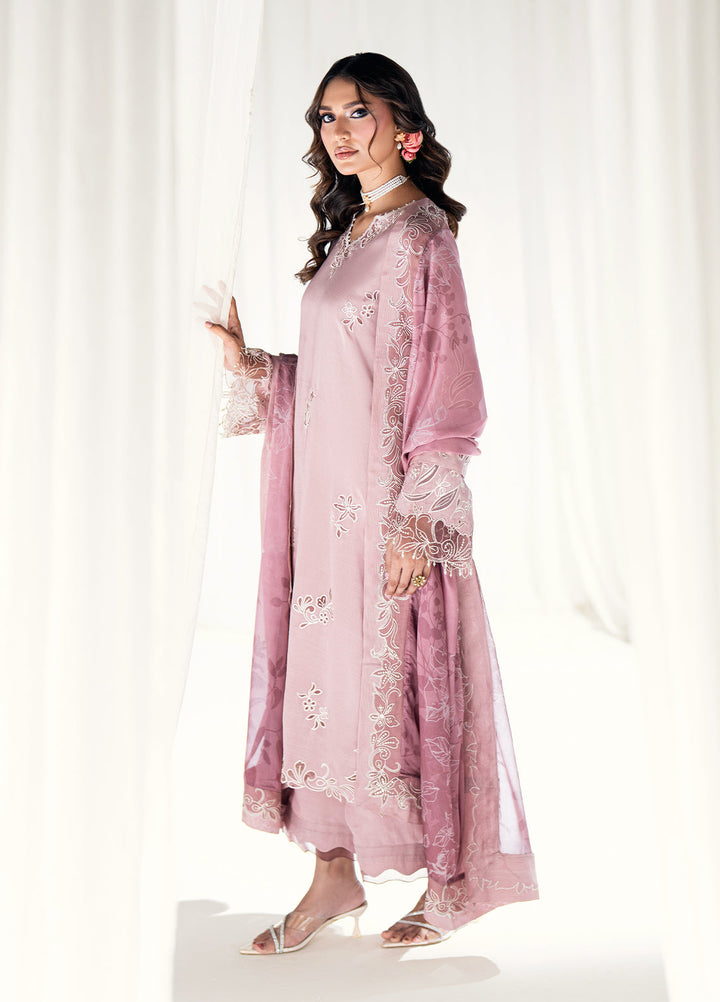 Efsun by Sahane Women RTW Embroidered Raw Silk 3 Piece Suit FP8807 Lale Festive Collection